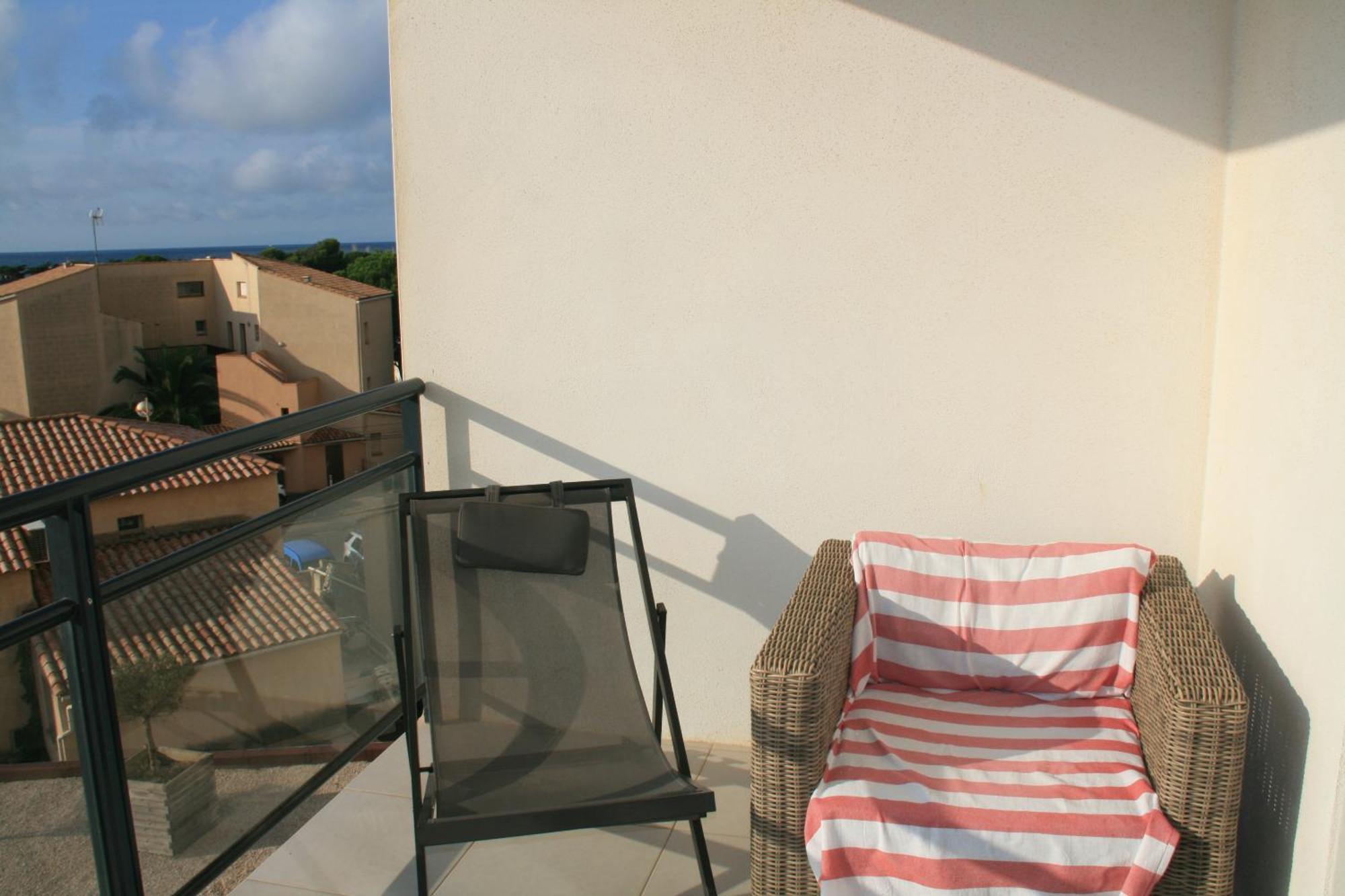 T3 Vue Mer 100M De La Plage Wifi Et Parking Saint-Pierre-la-Mer  Exterior foto